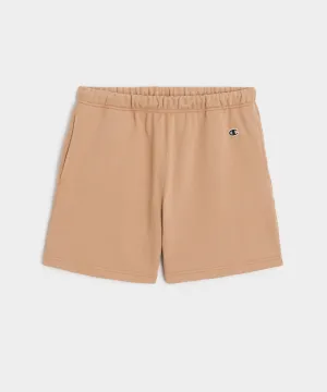 Champion Canadian Fleece Relaxed Short in Camel