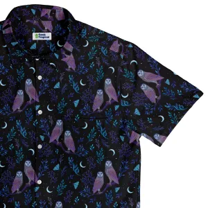 Episodic Owl Floral Button Up Shirt