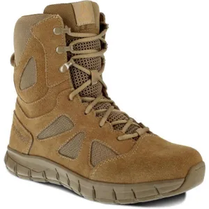 Reebok RB8808 Men's Sublite Cushion 8" Soft Toe Tactical Boot - Coyote