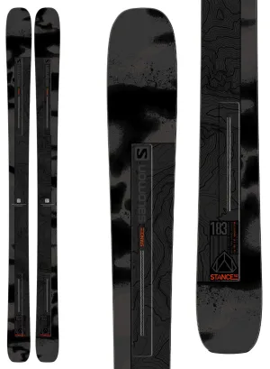 Salomon Stance 102 Snow Skis Mens