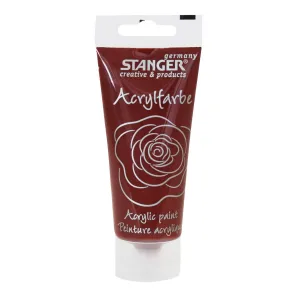 STANGER Acrylic paints, 75 ml BURNT SIENNA